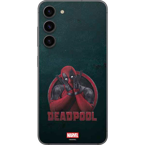 Marvel Deadpool Legacy Surprised Deadpool Galaxy S23 Plus Skin