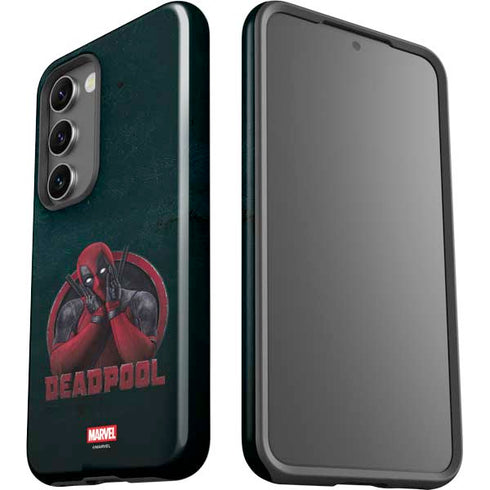 Marvel Deadpool Legacy Surprised Deadpool Galaxy S23 Pro Case