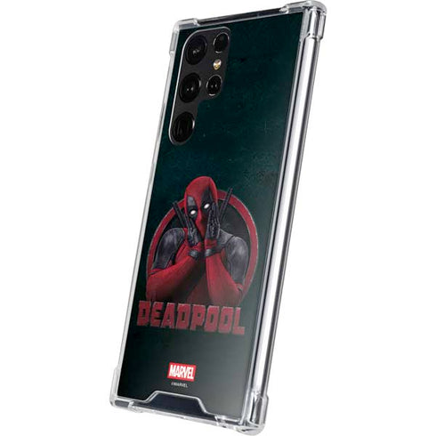Marvel Deadpool Legacy Surprised Deadpool Galaxy S23 Ultra Clear Case