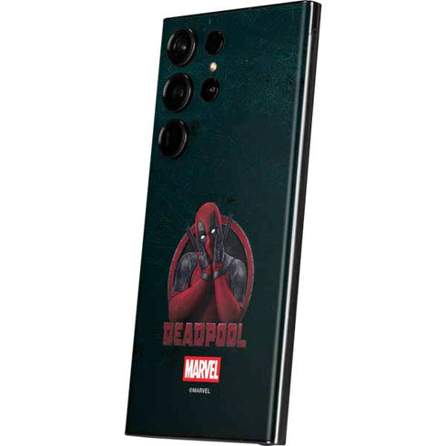 Marvel Deadpool Legacy Surprised Deadpool Galaxy S23 Ultra Skin