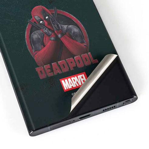 Marvel Deadpool Legacy Surprised Deadpool Galaxy S23 Ultra Skin