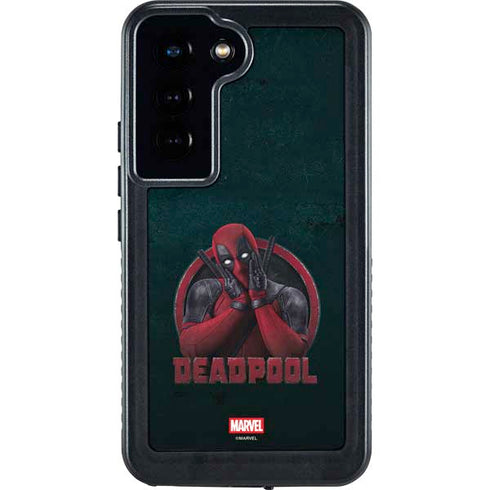 Marvel Deadpool Legacy Surprised Deadpool Galaxy S23 Waterproof Case
