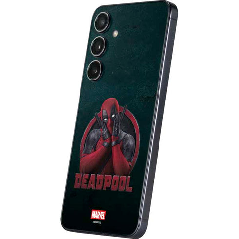Marvel Deadpool Legacy Surprised Deadpool Galaxy S24 Plus Skin