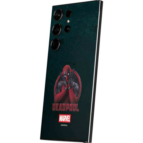 Marvel Deadpool Legacy Surprised Deadpool Galaxy S24 Ultra Skin