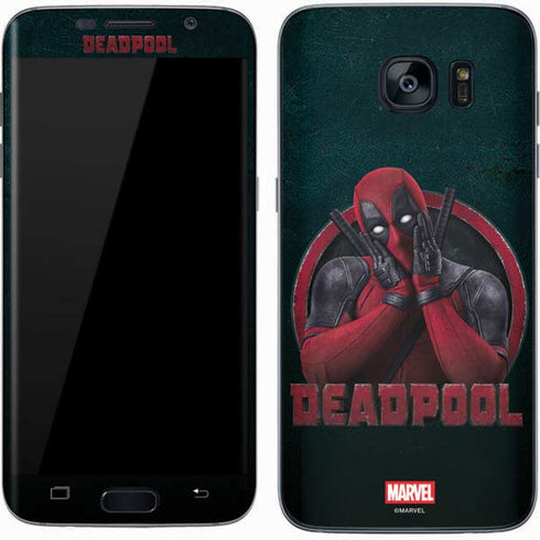 Marvel Deadpool Legacy Surprised Deadpool Galaxy S7 Skin