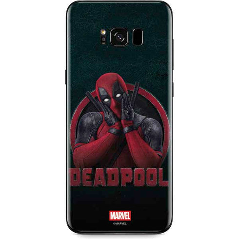Marvel Deadpool Legacy Surprised Deadpool Galaxy S8 Plus Skin