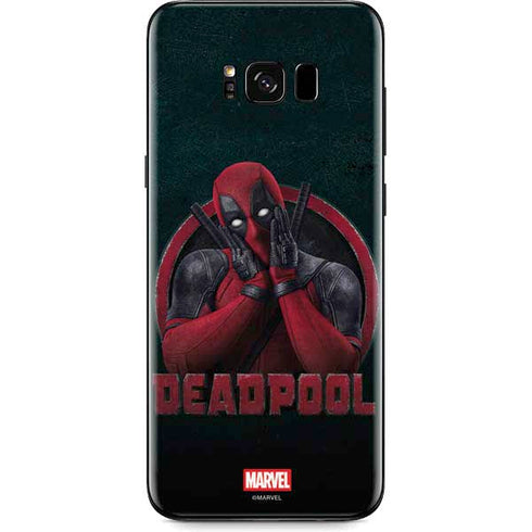 Marvel Deadpool Legacy Surprised Deadpool Galaxy S8 Skin