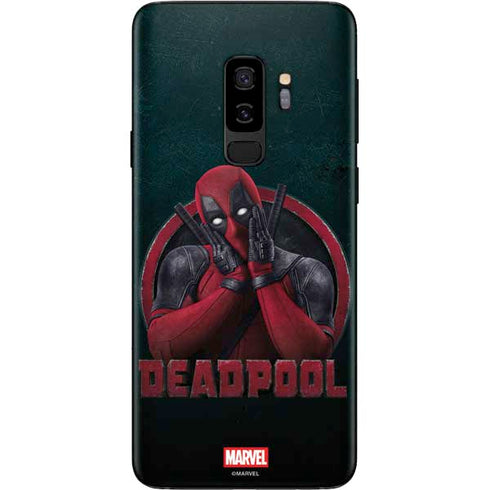 Marvel Deadpool Legacy Surprised Deadpool Galaxy S9 Plus Skin