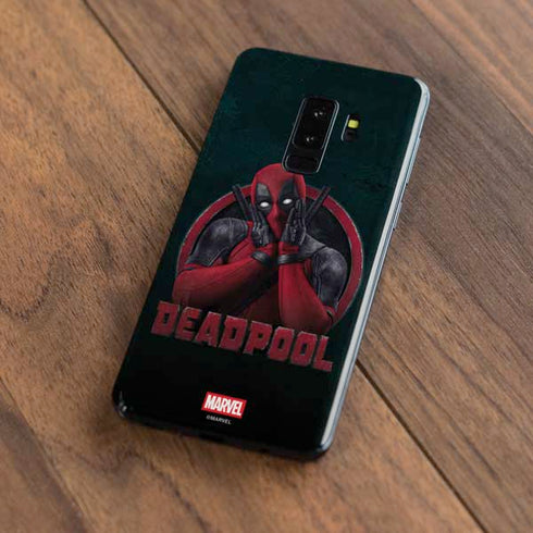 Marvel Deadpool Legacy Surprised Deadpool Galaxy S9 Plus Skin