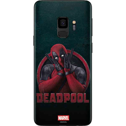 Marvel Deadpool Legacy Surprised Deadpool Galaxy S9 Skin