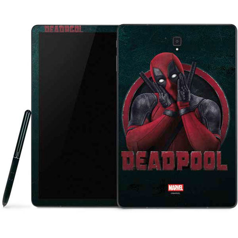 Marvel Deadpool Legacy Surprised Deadpool Samsung Galaxy Tab Skin