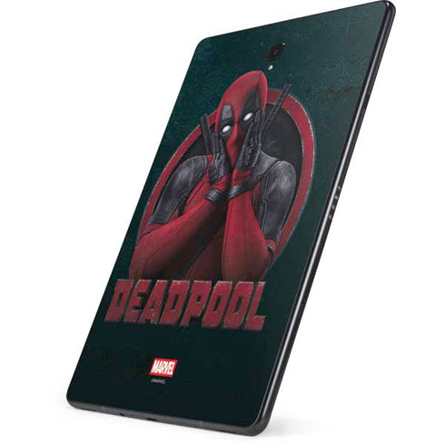 Marvel Deadpool Legacy Surprised Deadpool Samsung Galaxy Tab Skin