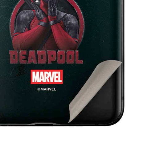Marvel Deadpool Legacy Surprised Deadpool Galaxy Z Flip Skin