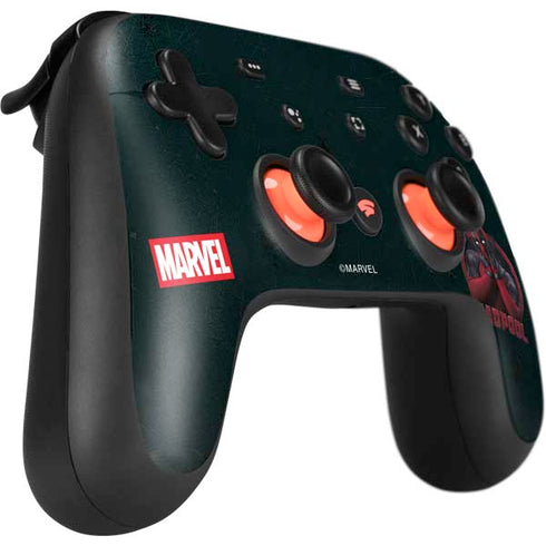 Marvel Deadpool Legacy Surprised Deadpool Google Stadia Controller Skin
