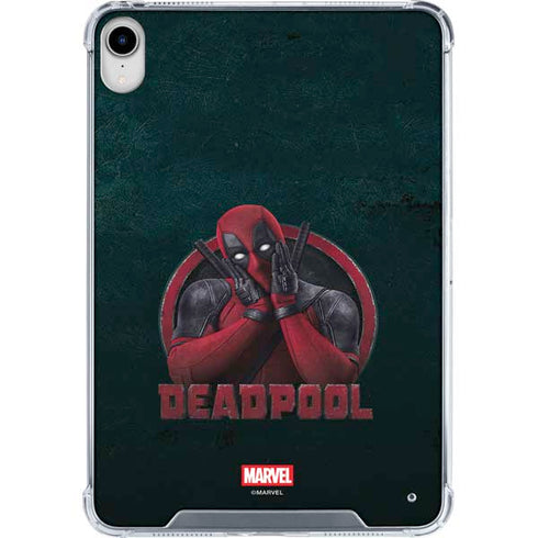 Marvel Deadpool Legacy Surprised Deadpool iPad 11th Gen (2025) Clear Case