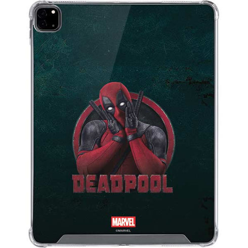 Marvel Deadpool Legacy Surprised Deadpool iPad Pro 12.9in (2020) Clear Case