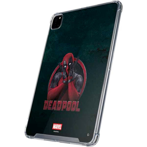 Marvel Deadpool Legacy Surprised Deadpool iPad Pro 12.9in (2020) Clear Case