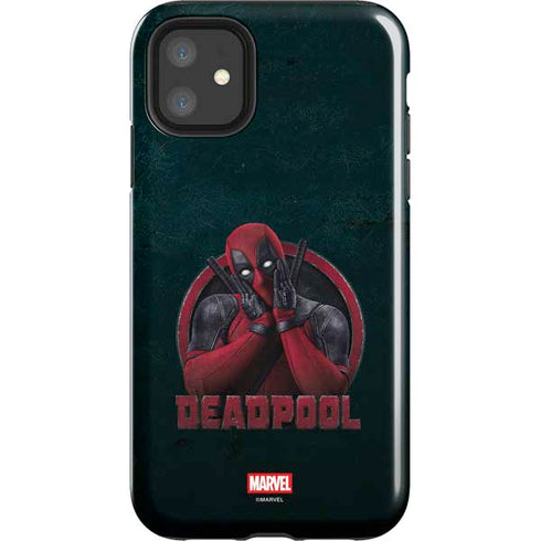 Marvel Deadpool Legacy Surprised Deadpool iPhone 11 Impact Case