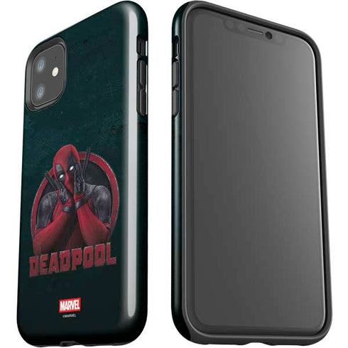 Marvel Deadpool Legacy Surprised Deadpool iPhone 11 Impact Case