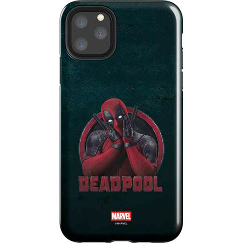 Marvel Deadpool Legacy Surprised Deadpool iPhone 11 Pro Max Impact Case