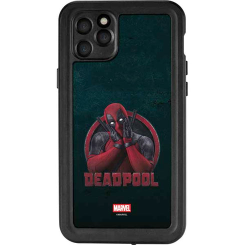 Marvel Deadpool Legacy Surprised Deadpool iPhone 11 Pro Max Waterproof Case