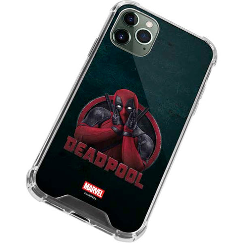 Marvel Deadpool Legacy Surprised Deadpool iPhone 12 Pro Clear Case