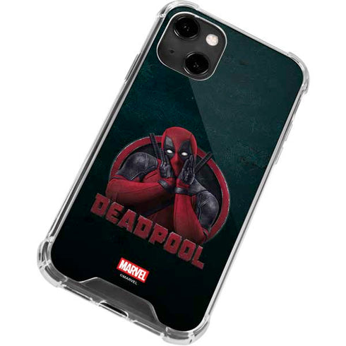 Marvel Deadpool Legacy Surprised Deadpool iPhone 13 Clear Case