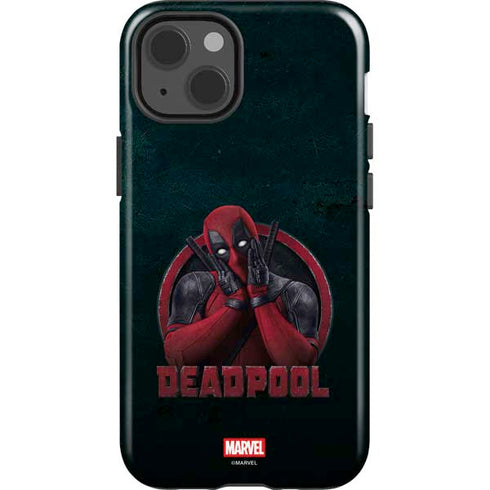 Marvel Deadpool Legacy Surprised Deadpool iPhone 13 Impact Case