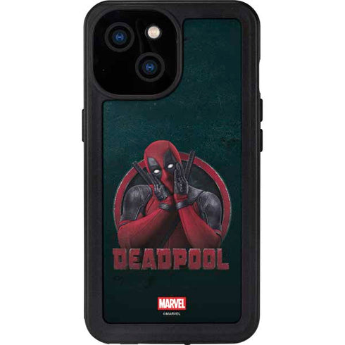 Marvel Deadpool Legacy Surprised Deadpool iPhone 13 Mini Waterproof Case