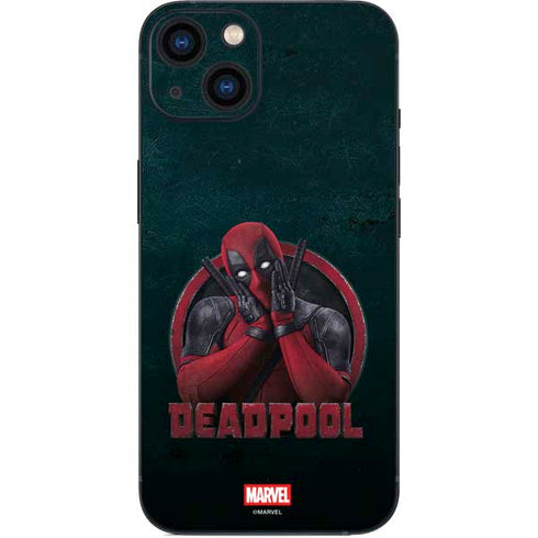 Marvel Deadpool Legacy Surprised Deadpool iPhone 13 Skin