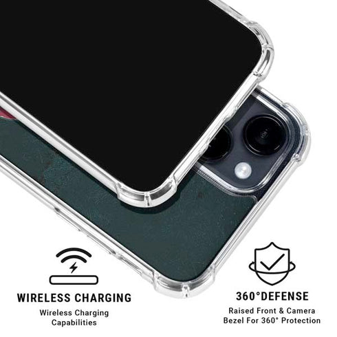 Marvel Deadpool Legacy Surprised Deadpool iPhone 14 Clear Case