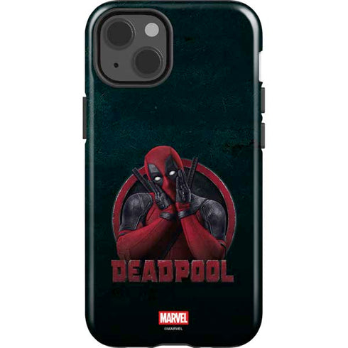 Marvel Deadpool Legacy Surprised Deadpool iPhone 14 Impact Case