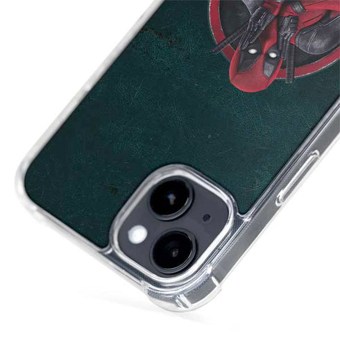 Marvel Deadpool Legacy Surprised Deadpool iPhone 15 MagSafe Case