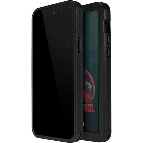 Marvel Deadpool Legacy Surprised Deadpool iPhone 15 Plus Waterproof Case