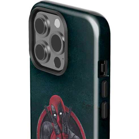 Marvel Deadpool Legacy Surprised Deadpool iPhone 15 Pro Impact Case