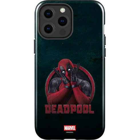 Marvel Deadpool Legacy Surprised Deadpool iPhone 15 Pro Max Impact Case