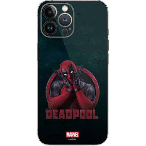 Marvel Deadpool Legacy Surprised Deadpool iPhone 15 Pro Max Skin