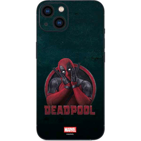 Marvel Deadpool Legacy Surprised Deadpool iPhone 15 Skin