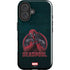 Marvel Deadpool Legacy Surprised Deadpool iPhone 16 Plus Impact Case