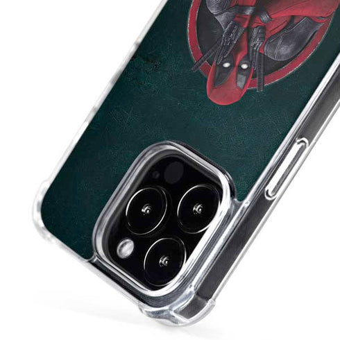Marvel Deadpool Legacy Surprised Deadpool iPhone 16 Pro MagSafe Case