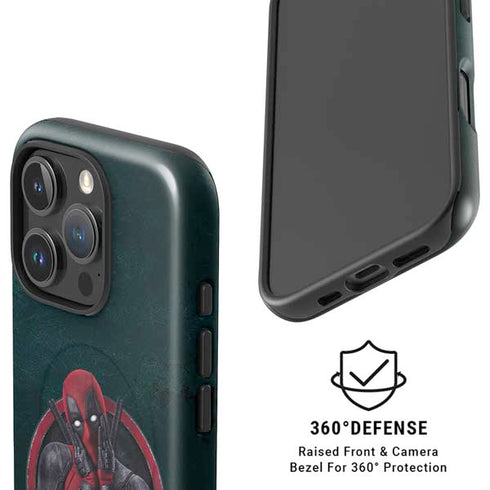 Marvel Deadpool Legacy Surprised Deadpool iPhone 16 Pro Max Magsafe Impact Case