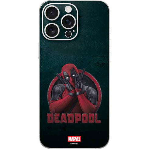 Marvel Deadpool Legacy Surprised Deadpool iPhone 16 Pro Max Skin