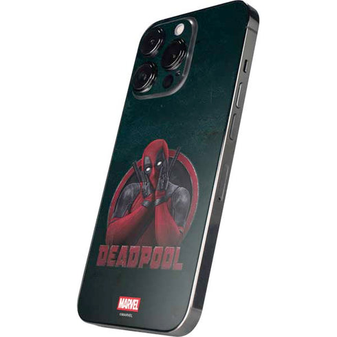 Marvel Deadpool Legacy Surprised Deadpool iPhone 16 Pro Max Skin