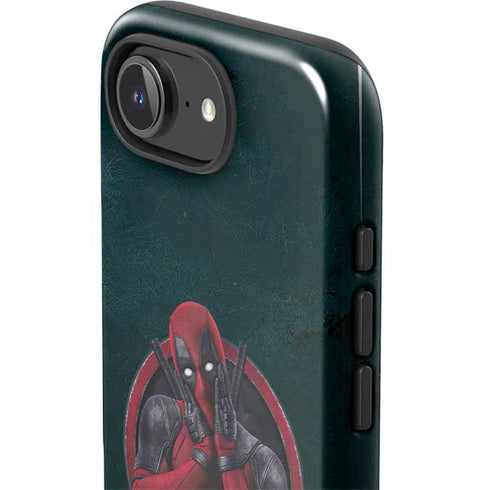 Marvel Deadpool Legacy Surprised Deadpool iPhone 16e Impact Case