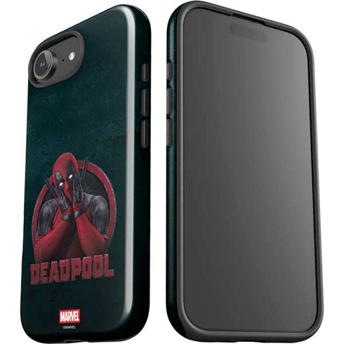 Marvel Deadpool Legacy Surprised Deadpool iPhone 16e Impact Case