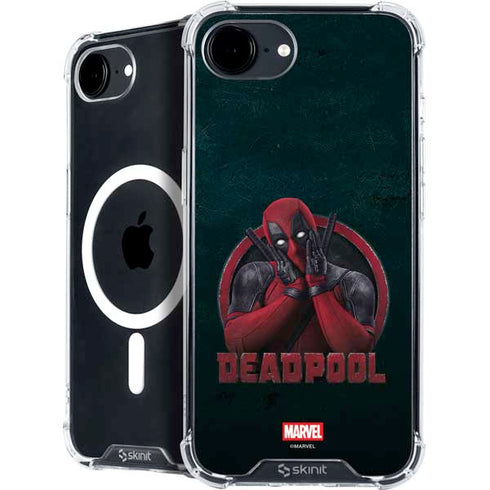 Marvel Deadpool Legacy Surprised Deadpool iPhone 16e MagSafe Case