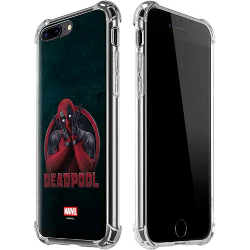 Marvel Deadpool Legacy Surprised Deadpool iPhone 7/8 Plus Clear Case