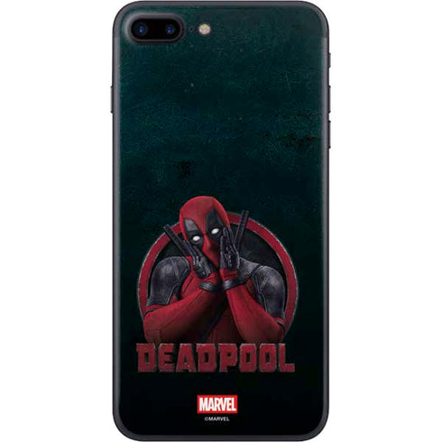 Marvel Deadpool Legacy Surprised Deadpool iPhone 8 Plus Skin