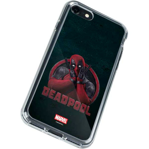 Marvel Deadpool Legacy Surprised Deadpool iPhone SE (2nd & 3rd Gen) Clear Case