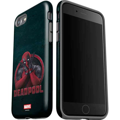 Marvel Deadpool Legacy Surprised Deadpool iPhone SE (2nd & 3rd Gen) Pro Case